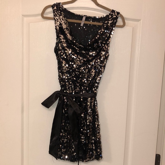 Sequin Mini Dress - Picture 1 of 3